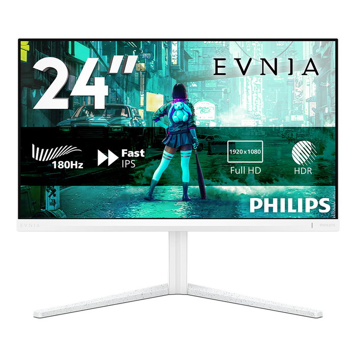 Philips Evnia 24M2N3201A/00 Monitor Gaming 23.8 Full HD IPS 180Hz Blanco Philips Evnia 24M2N3201A/00 Monitor Gaming 23.8 Full HD IPS 180Hz Blanco