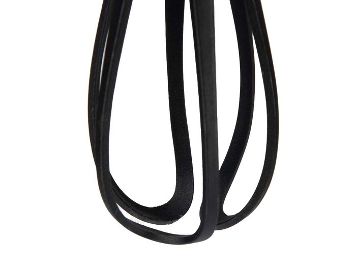 KINVARA Batidor de cocina mango madera Natural-Negro KINVARA Batidor de cocina mango madera Natural-Negro