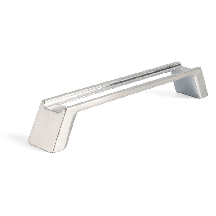 Herrajes Alk Tirador Arizona Zamak 128Mm Cromo para Muebles y Armarios