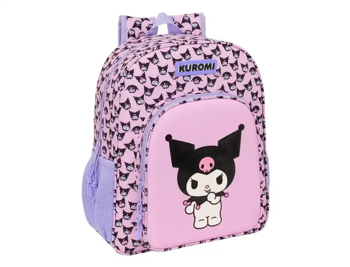 Safta Mochila Junior Kuromi Adaptable a Carro Safta Mochila Junior Kuromi Adaptable a Carro