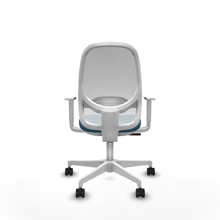 PIQUERAS Y CRESPO Silla de oficina Cilanco Verde petróleo y Blanco PIQUERAS Y CRESPO Silla de oficina Cilanco Verde petróleo y Blanco