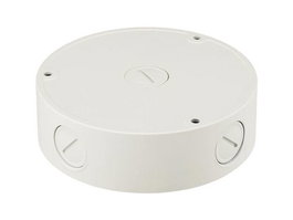 Hanwha Caja de conexiones para cámaras minidomo Wisenet, aluminio impermeable, color marfil, compatible con XNP-6040H, QNV-7080R, SNV-L6083R, SCV-5082, HCV-6080, modelos PNV y SNV