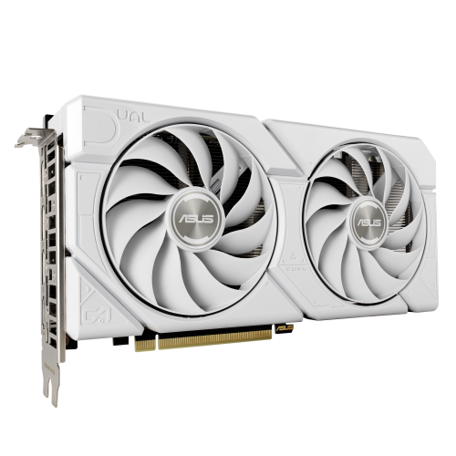 ASUS Dual -RTX4070S-O12G-EVO-WHITE NVIDIA GeForce RTX 4070 SUPER 12 GB GDDR6X