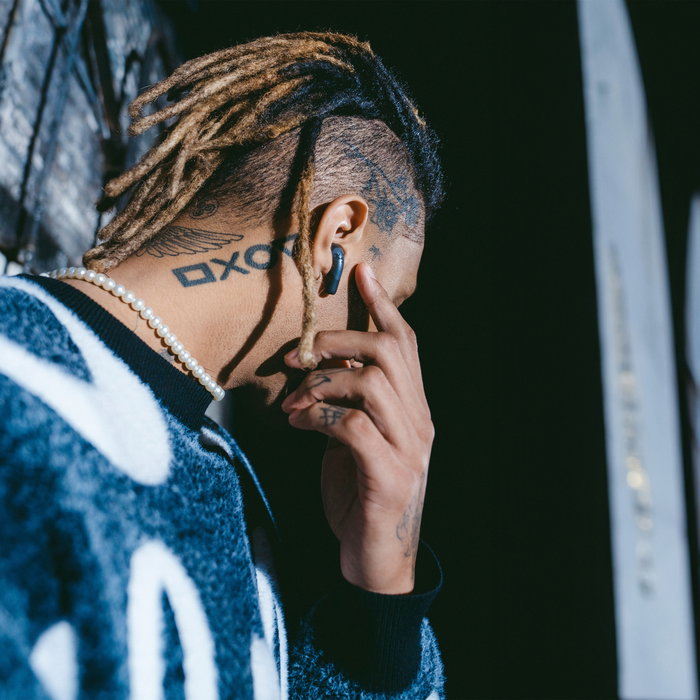 Fresh'N Rebel Auriculares Inalámbricos Twins Blaze Bluetooth con Cancelación de Ruido (ANC), Micrófonos ENC y 32h Autonomía, Storm Grey