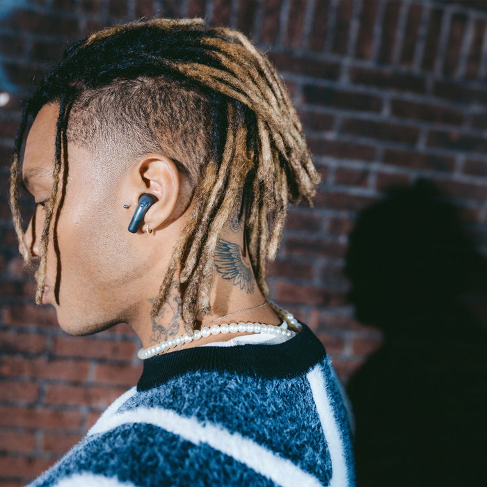 Fresh'N Rebel Auriculares Inalámbricos Twins Blaze Bluetooth con Cancelación de Ruido (ANC), Micrófonos ENC y 32h Autonomía, Storm Grey