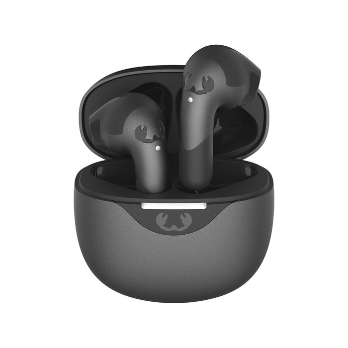 Fresh'N Rebel Auriculares Inalámbricos Twins Blaze Bluetooth con Cancelación de Ruido (ANC), Micrófonos ENC y 32h Autonomía, Storm Grey