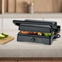 Severin KG 2391 Parrilla de contacto negro mate