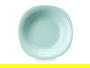 VIVALTO Plato Hondo Cuadrado Opal Verde 23 cm (Set de 24)