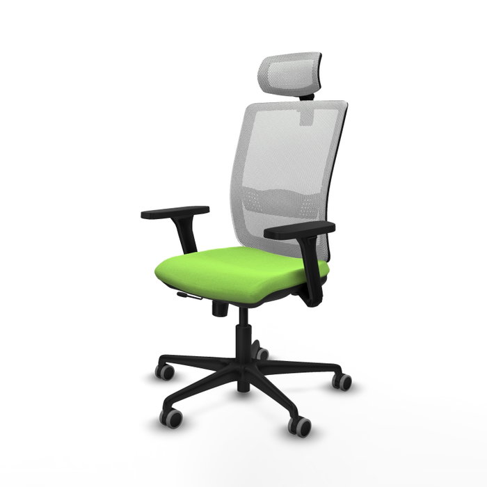 PIQUERAS Y CRESPO Silla de oficina Haches Pistacho y Blanco PIQUERAS Y CRESPO Silla de oficina Haches Pistacho y Blanco