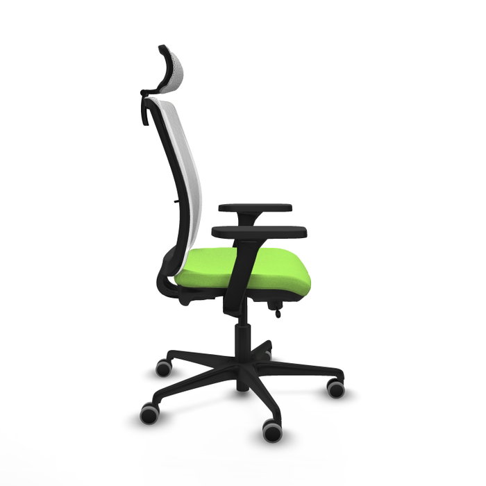 PIQUERAS Y CRESPO Silla de oficina Haches Pistacho y Blanco PIQUERAS Y CRESPO Silla de oficina Haches Pistacho y Blanco