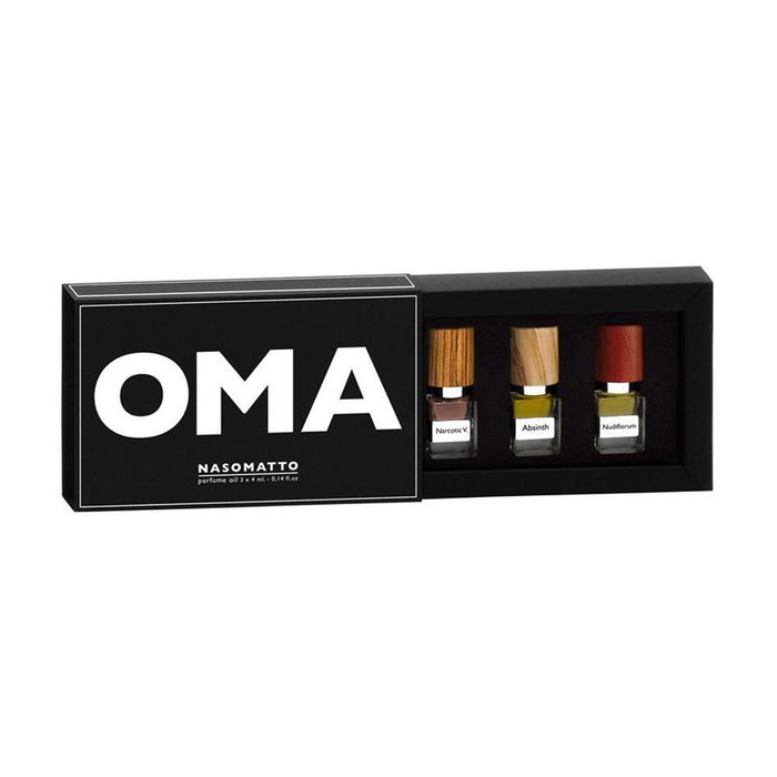 Nasomatto Oil Sets Oma 3x4ml - Set de Aceites Esenciales para el Hogar Nasomatto Oil Sets Oma 3x4ml - Set de Aceites Esenciales para el Hogar
