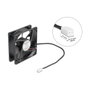 DeLOCK 67290 Ventilador Axial 5 V DC 80 x 80 x 25 mm Negro