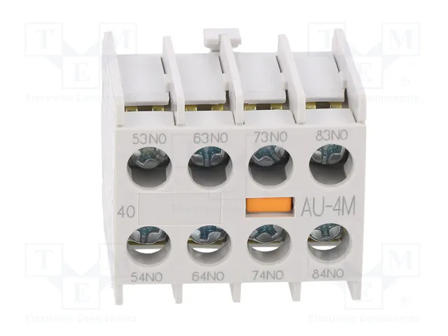 LS ELECTRIC Contactores auxiliares NO x4 con agarres de tornillo