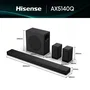 Hisense AX5140Q Barra de Sonido 5.1.4 Canales 600 W Negro