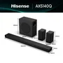 Hisense AX5140Q Barra de Sonido 5.1.4 Canales 600 W Negro