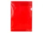 Q-connect Carpeta dossier con uñero plástico roja DIN A4 (Caja de 100 unidades)