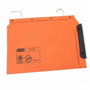GIO BY ELBA Carpeta Colgante Kraft Naranja con Visor Lateral