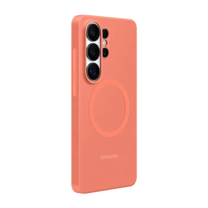 Samsung Silicone Magnet Case Galaxy S26 Ultra, Coralred
