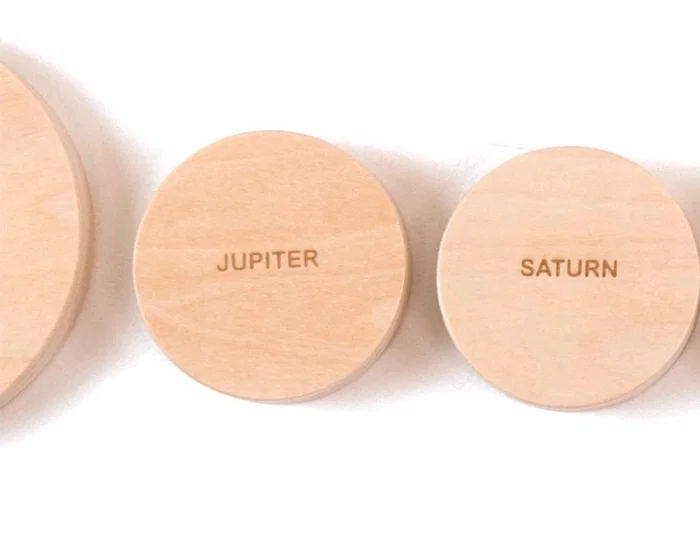 Andreutoys Juego Didactico Sistema Solar Madera