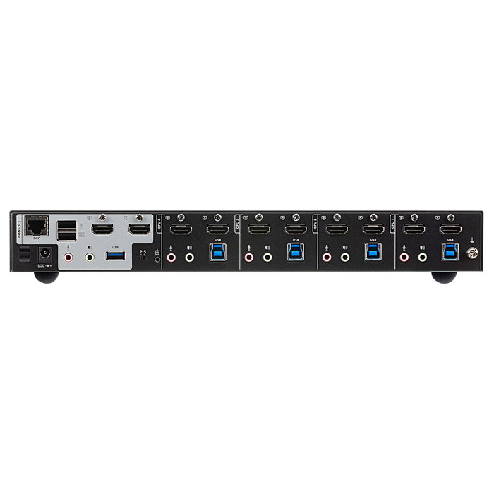 ATEN CS1844 Switch KVM HDMI Dual-View 4 Puertos con Concentrador USB 3.0 y Audio, 4K Ultra HD 4096 x 2160 Pixeles ATEN CS1844 Switch KVM HDMI Dual-View 4 Puertos con Concentrador USB 3.0 y Audio, 4K Ultra HD 4096 x 2160 Pixeles