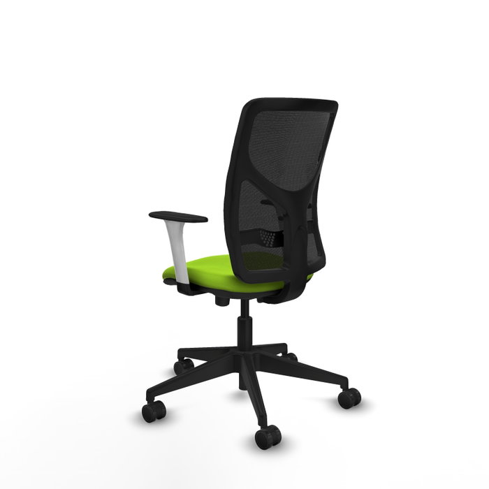 PIQUERAS Y CRESPO Silla de oficina Motilla Pistacho y Negro PIQUERAS Y CRESPO Silla de oficina Motilla Pistacho y Negro
