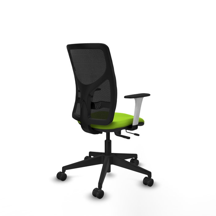 PIQUERAS Y CRESPO Silla de oficina Motilla Pistacho y Negro PIQUERAS Y CRESPO Silla de oficina Motilla Pistacho y Negro