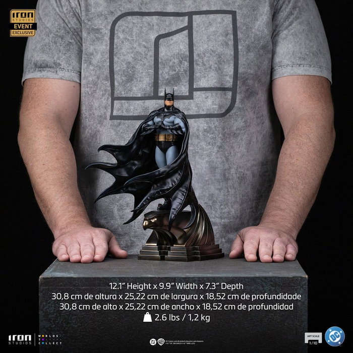 DC Comics Estatua Art Scale 1/10 Batman Trinity (CCXP Exclusive 2025) 31 cm