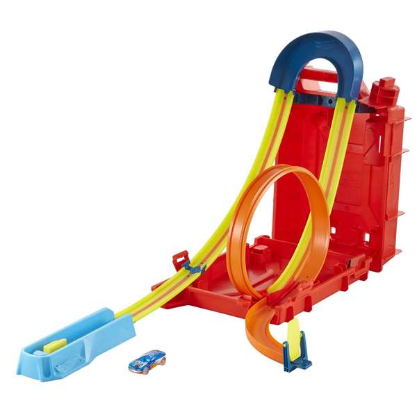 Mattel Pista Hot Wheels Track Builder Caja Lata De Gasolina