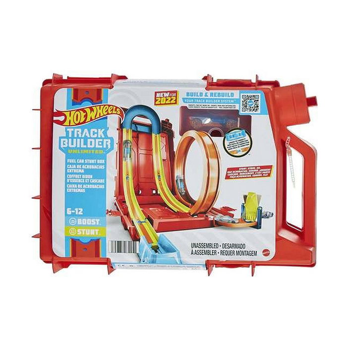 Hot Wheels Track Builder Caja Lata de Gasolina
