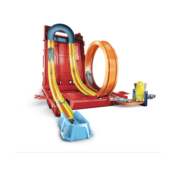 Hot Wheels Track Builder Caja Lata de Gasolina