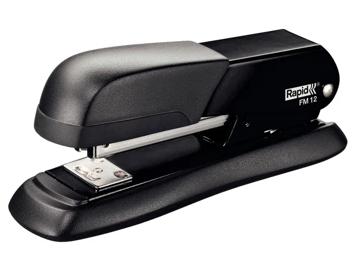 Rapid Grapadora Metálica Negra Capacidad 25 Hojas Usa Grapas 24/6 y 26/6