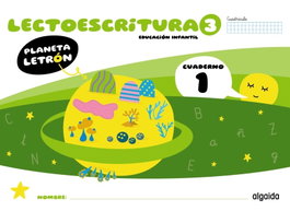 Planeta Letrón. Lectoescritura. Nivel 3. Cuaderno 1. Cuadrícula, Francisca Pino Mures - ALGAIDA