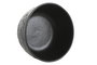DKD Home Decor Bol de Porcelana HORECA BLACK con Relieve Negro, Pack de 6