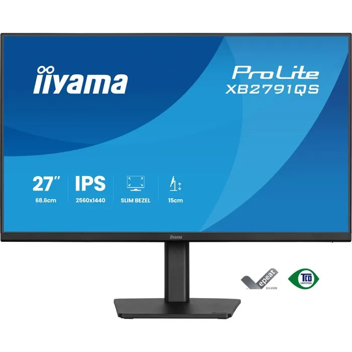 Iiyama ProLite XB2791QS-B1 Monitor 27 IPS Quad HD 75Hz Iiyama ProLite XB2791QS-B1 Monitor 27 IPS Quad HD 75Hz
