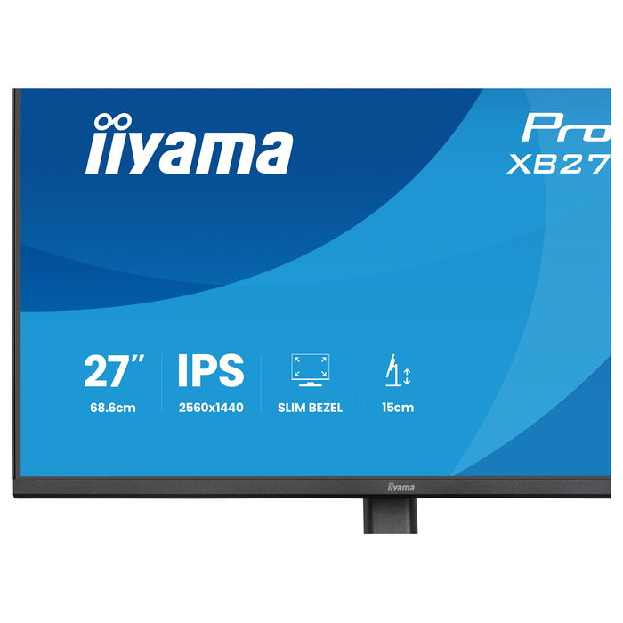 Iiyama ProLite XB2791QS-B1 Monitor IPS 27 Pulgadas 68.6 cm Resolucion 2560 x 1440 QHD 75 Hz AMD FreeSync HDMI DisplayPort Altavoces
