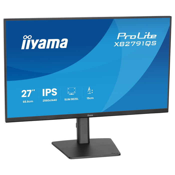 Iiyama ProLite XB2791QS-B1 Monitor IPS 27 Pulgadas 68.6 cm Resolucion 2560 x 1440 QHD 75 Hz AMD FreeSync HDMI DisplayPort Altavoces
