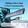 Vention Hub USB 3.2 Gen 2 5 en 1 CKYHB con 4x USB-C y 1x USB-C PD