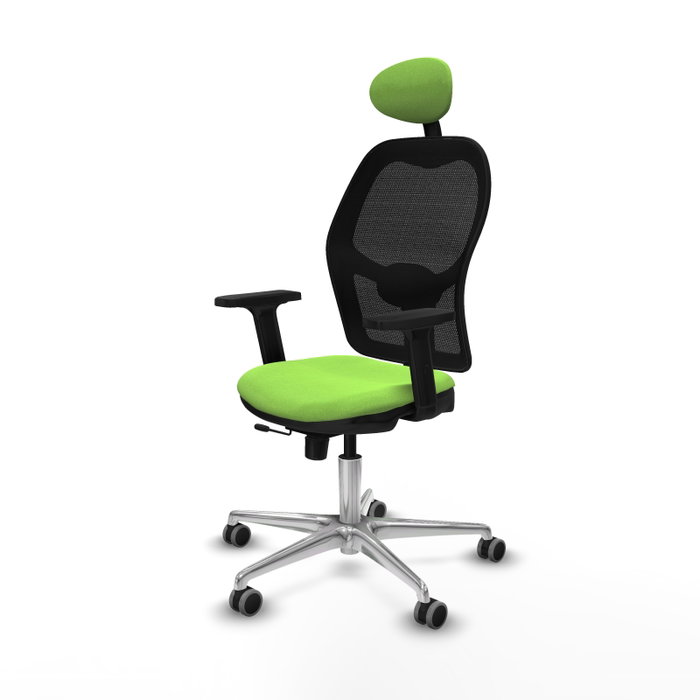 PIQUERAS Y CRESPO Silla de oficina Jorquera con mecanismo Sincro/Traslack, color Pistacho y Negro PIQUERAS Y CRESPO Silla de oficina Jorquera con mecanismo Sincro/Traslack, color Pistacho y Negro