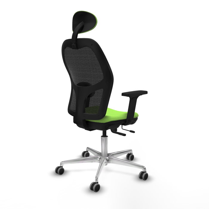PIQUERAS Y CRESPO Silla de oficina Jorquera con mecanismo Sincro/Traslack, color Pistacho y Negro PIQUERAS Y CRESPO Silla de oficina Jorquera con mecanismo Sincro/Traslack, color Pistacho y Negro