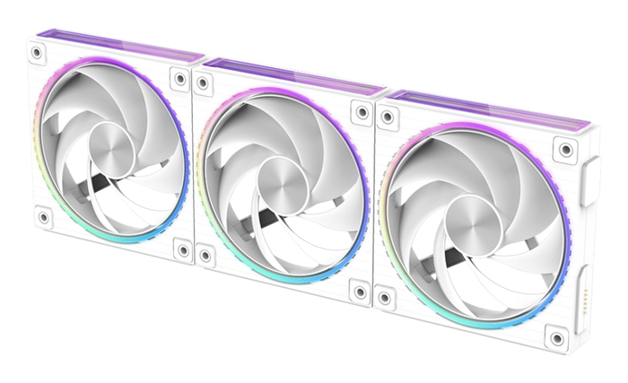 Zalman ZM-DF120 WHITE Ventilador de Ordenador para Placa Base 12,4 cm Blanco 1 Pieza