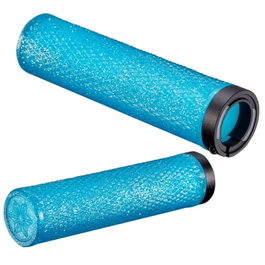 Supacaz Puños Bicicleta Goma Doble Densidad Aluminio Azul 34 mm Componentes