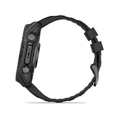 Garmin Fenix 8 Sapphire - Reloj Inteligente Deportivo AMOLED, GPS, 32 GB, Pantalla Táctil de Zafiro, Negro, 51 mm, 76 g, Duración de Batería Hasta 29 Días