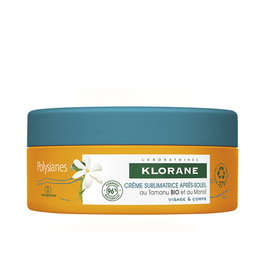 Klorane Crema After Sun Sublimadora 200 ml con Monoï y Tamanu BIO - Hidratante, Reparadora y Antioxidante para Prolongar el Bronceado