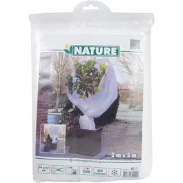 NATURE Vela de invernada - Cubierta de invierno de polipropileno 30 g/m² - 2 x 5 m - Blanco