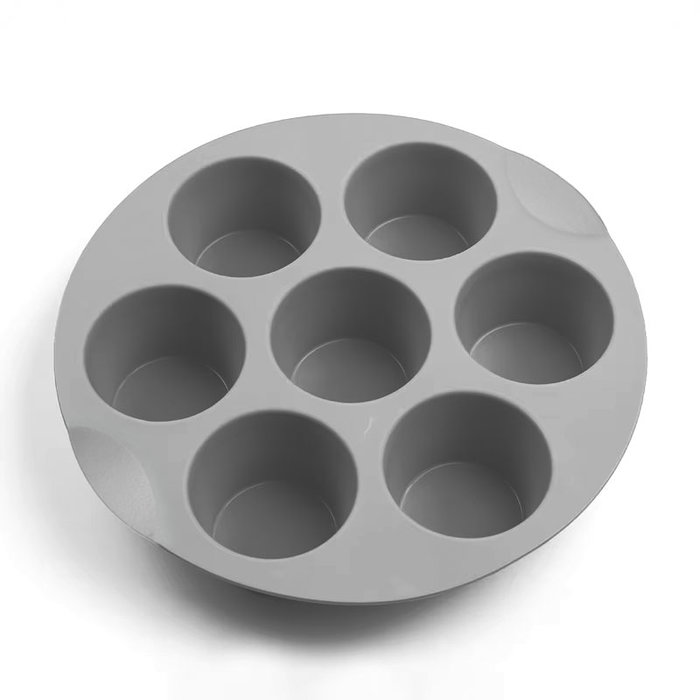 Quttin Molde Silicona 7 Huecos Air Fryer 18 x 5 cm (24 Unidades)