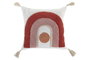 DKD Home Decor Cojín de Poliéster con Aplicaciones Blanco (Pack de 2)