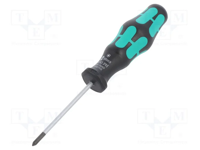 WERA Destornillador Phillips PH0 Kraftform Plus-300 WERA Destornillador Phillips PH0 Kraftform Plus-300