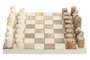 DKD Home Decor Set de Ajedrez de Resina y Madera 30,5x30,5x3 cm