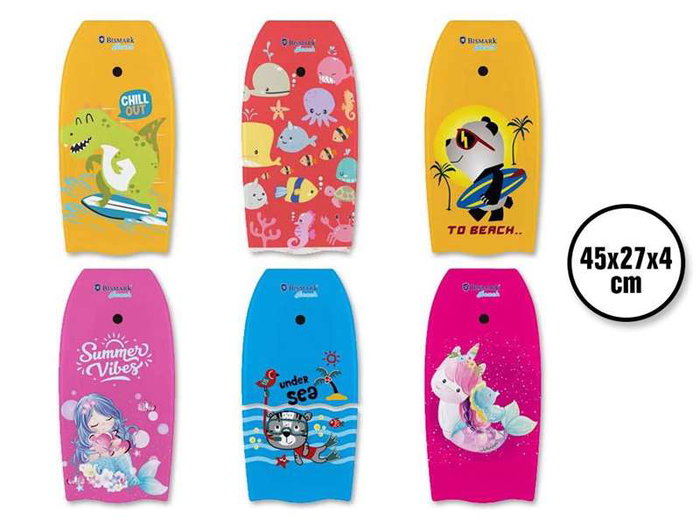 Poessa Tabla de Surf Dibujos Surtidos 45x27x4 cms Modelos Surtidos