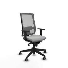 PIQUERAS Y CRESPO Silla de oficina Horna Gris con mecanismo Sincro